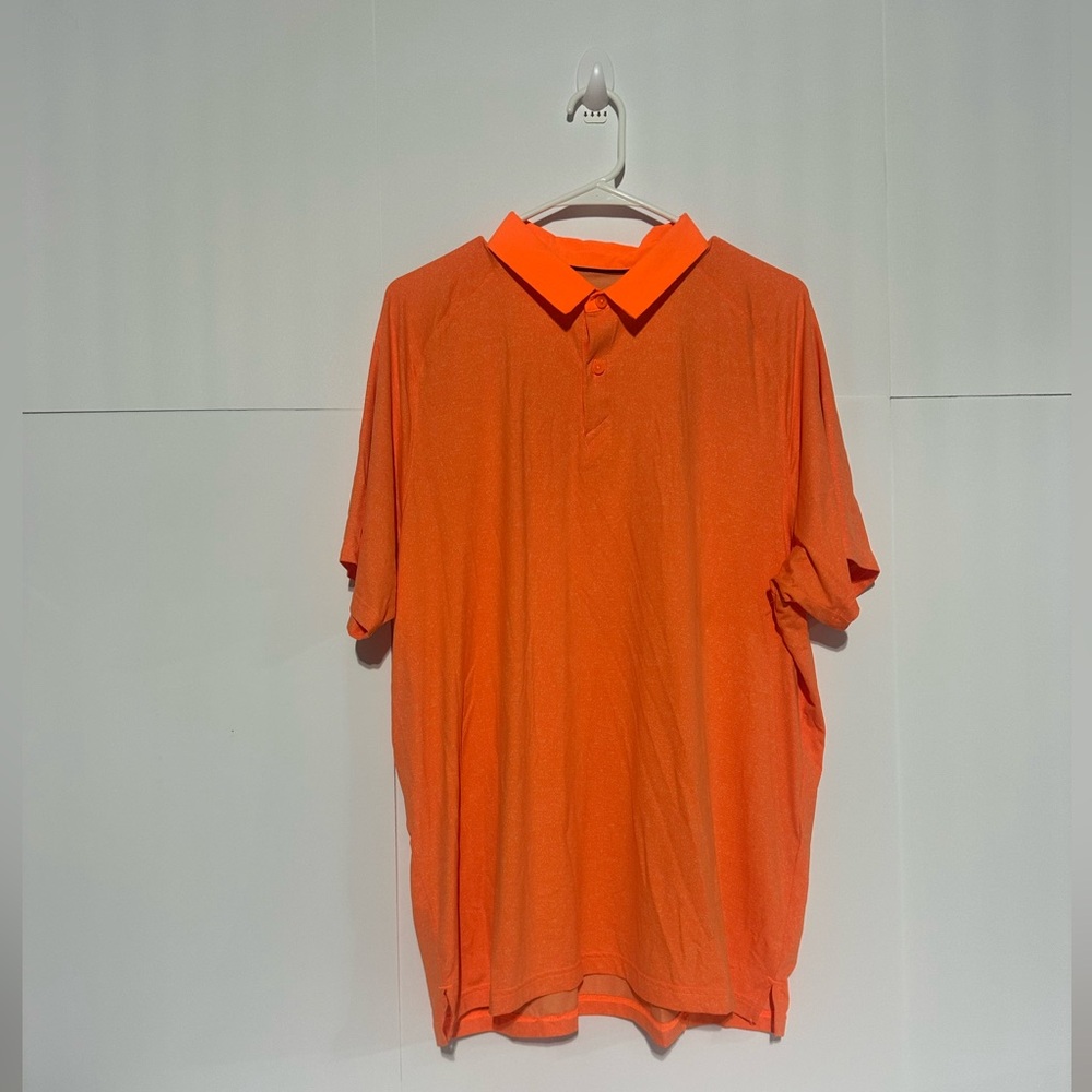 Under Armour Iso-Chill Orange Polo Shirt